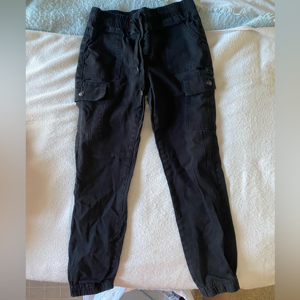 Black Cargo Pants